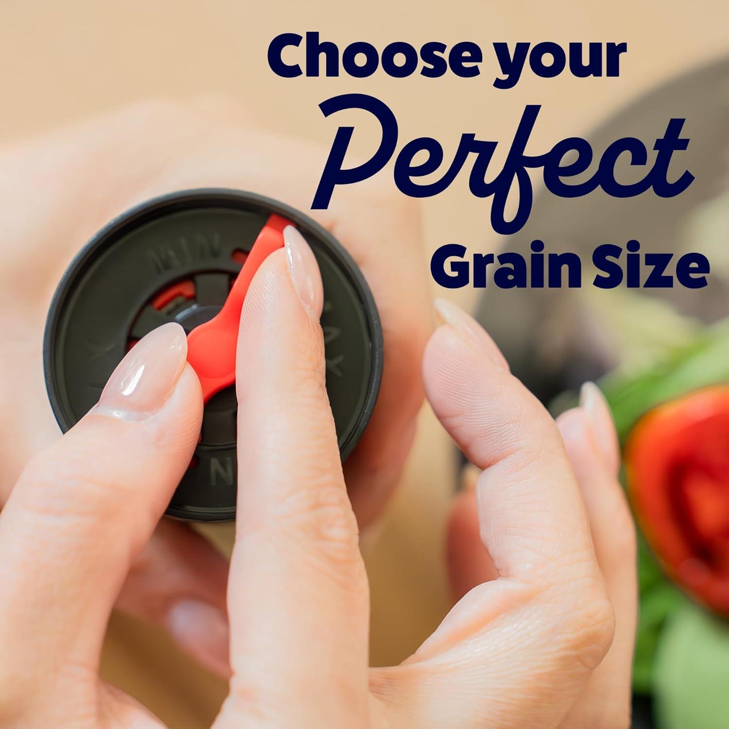 image:imageMorton Sea Salt 2Piece Bundle Set Grinder 25oz amp Coarse Grain Refill Pouch 16oz